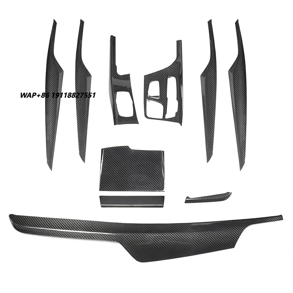 Shasha Dry Carbon Fiber Car Interior Kits for 5 Series G30 G31 G32 G38 Accessories
Shasha Dry Carbon Fiber Car Interior Kits for 5 Series G30 G31 G32 G38 Accessories