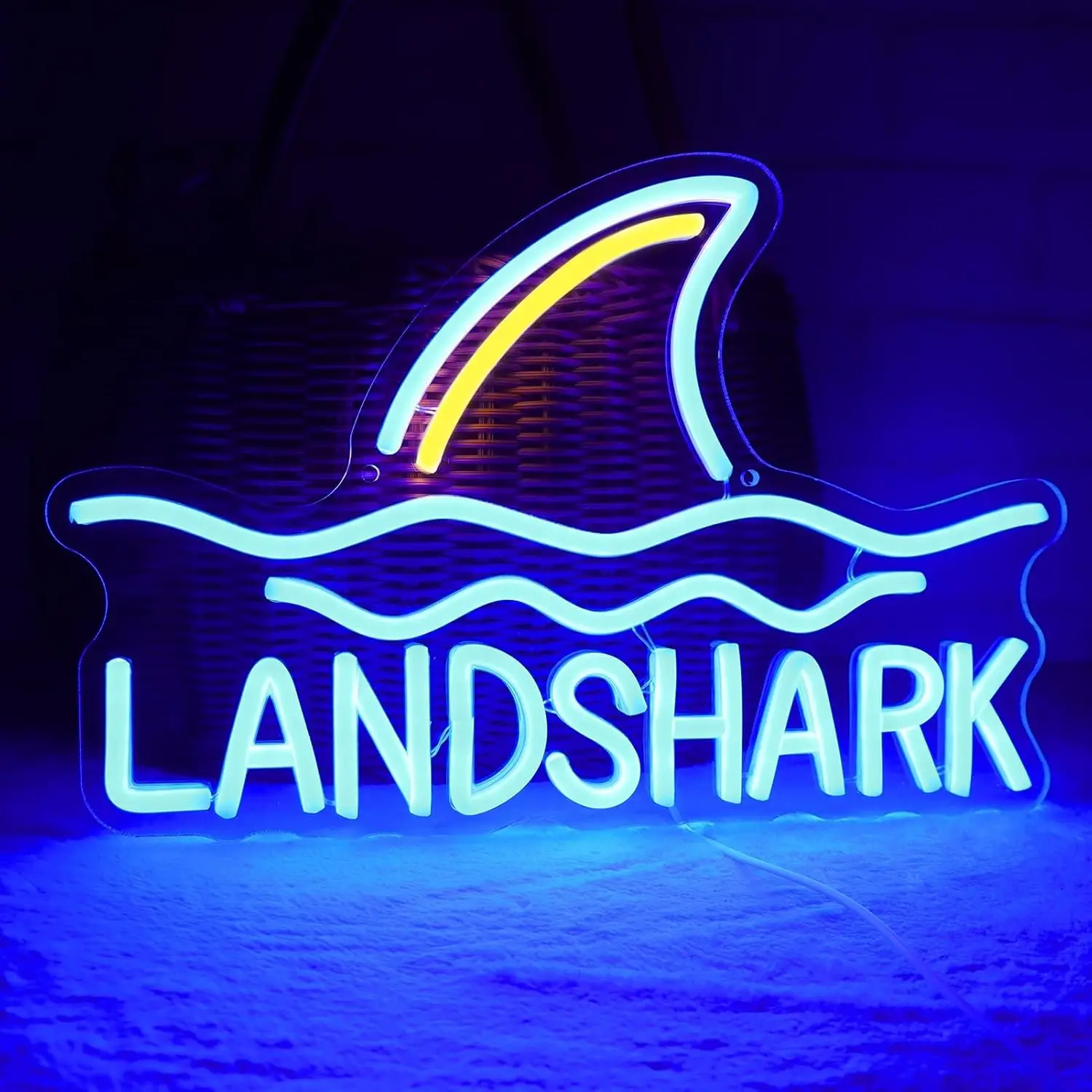 Неоновая вывеска Land Shark с питанием от USB – светодиодная неоновая лампа для пивных баров, пабов, мужских уголков, игровых комнат, гаражей, декора стен для вечеринок
Неоновая вывеска Land Shark с питанием от USB – светодиодная неоновая лампа для пивных баров, пабов, мужских уголков, игровых комнат, гаражей, декора стен для вечеринок