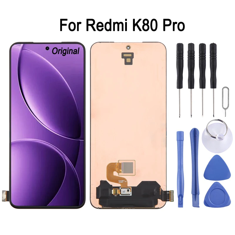 6,67-дюймовый OLED-экран 120 Гц для телефона Xiaomi Redmi K80 Pro, ЖК-дисплей, дигитайзер сенсорного экрана, запасная часть для ремонта
6,67-дюймовый OLED-экран 120 Гц для телефона Xiaomi Redmi K80 Pro, ЖК-дисплей, дигитайзер сенсорного экрана, запасная часть для ремонта