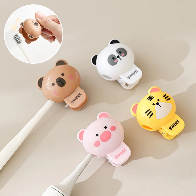 1/4pcs Animals Toothbrush Head Cover Clips Capibara Portable Electric Toothbrush Dustproof Head Protector Cap Household Travel
1/4pcs Animals Toothbrush Head Cover Clips Capibara Portable Electric Toothbrush Dustproof Head Protector Cap Household Travel