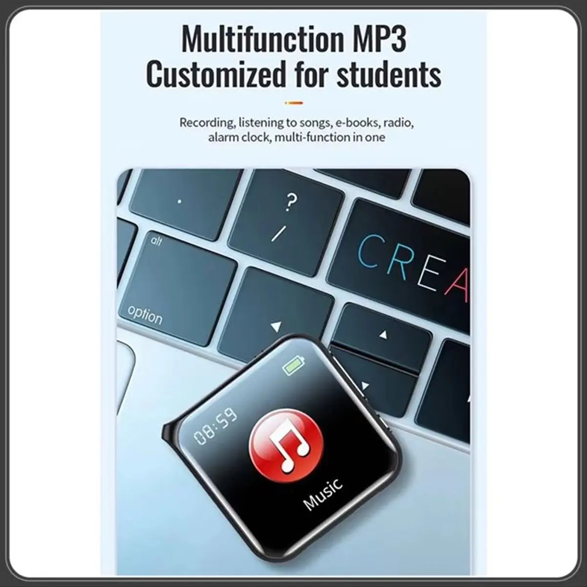 (A26M) Портативный MP3-плеер с экраном, диктофон, электронная книга, FM-радио, модуль MP3, музыкальный плеер
(A26M) Портативный MP3-плеер с экраном, диктофон, электронная книга, FM-радио, модуль MP3, музыкальный плеер