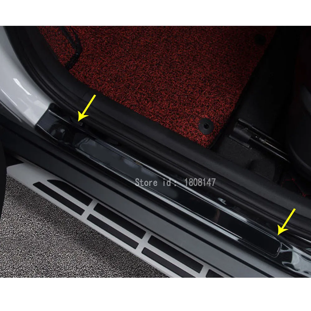 Для Hyundai Kona Encino Kauai 2017 2018 2019 2020 2021 автомобильная наклейка на порог, накладка на дверь, накладка на внешнюю педаль, 4 шт.
Для Hyundai Kona Encino Kauai 2017 2018 2019 2020 2021 автомобильная наклейка на порог, накладка на дверь, накладка на внешнюю педаль, 4 шт.