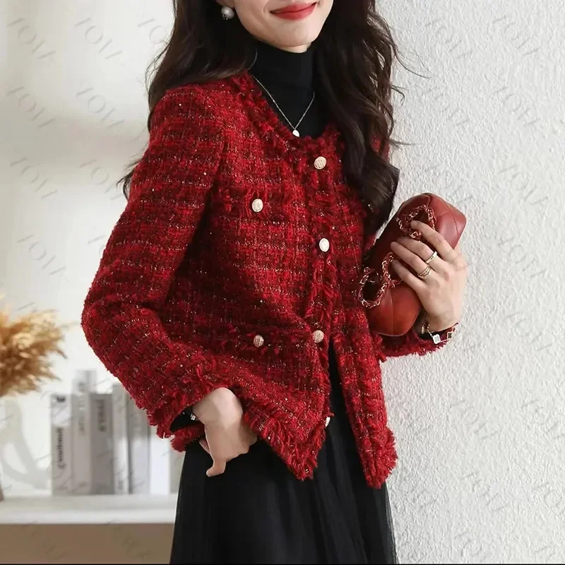 French Ladies Xiaoxiangfeng Top Coat Female Short Fashion Versatile Jacket Design Sense niche Women Loose Fitting Outerwear
French Ladies Xiaoxiangfeng Top Coat Female Short Fashion Versatile Jacket Design Sense niche Women Loose Fitting Outerwear