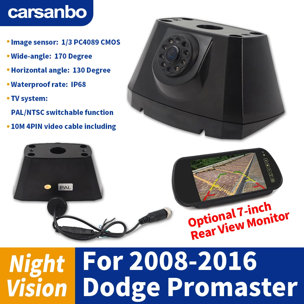 Carsanbo Van Brake Light For Dodge Promaster 2008 2009 2010 2011 2012 2013 2014 2015 2016 Reversing Camera Night Vision Camera
Carsanbo Van Brake Light For Dodge Promaster 2008 2009 2010 2011 2012 2013 2014 2015 2016 Reversing Camera Night Vision Camera