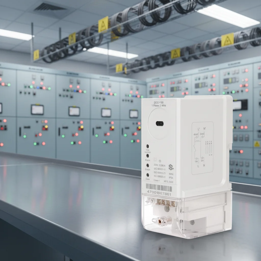 CA168-SD01 Smart Digital Single Phase Electricity Meter with M-bus LORA Communication DIN Rail Mount Dual-source Recording
CA168-SD01 Smart Digital Single Phase Electricity Meter with M-bus LORA Communication DIN Rail Mount Dual-source Recording