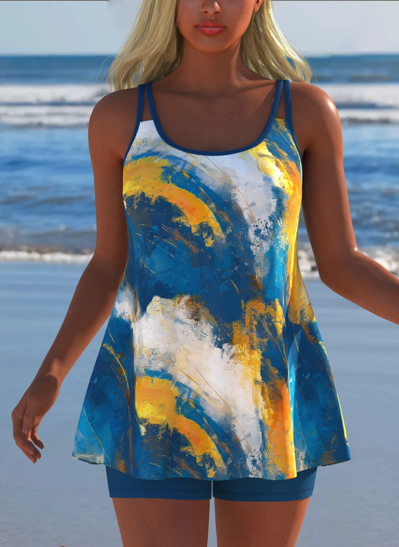 Women's Swimwear Swimming Suit Beach Outfits Summer Beach Festival Vacation Travel Sexy Luxury Modern Two Piece Set Tankinis
Women's Swimwear Swimming Suit Beach Outfits Summer Beach Festival Vacation Travel Sexy Luxury Modern Two Piece Set Tankinis
