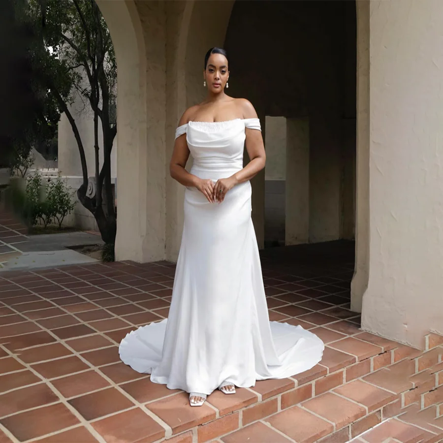 Strapless With Peals for Bust Cap Sleeve Wedding Dresses Sheath Backless Zipper With Buttons Evening Gowns
Strapless With Peals for Bust Cap Sleeve Wedding Dresses Sheath Backless Zipper With Buttons Evening Gowns