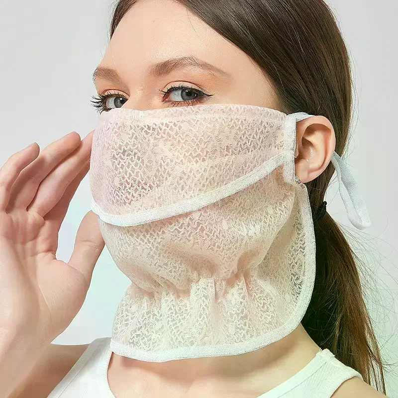 Summer Fashion High Quality Portable Durable Trend Neck Protection Lace Face Cover Breathable Dustproof Sunscreen Mask
Summer Fashion High Quality Portable Durable Trend Neck Protection Lace Face Cover Breathable Dustproof Sunscreen Mask