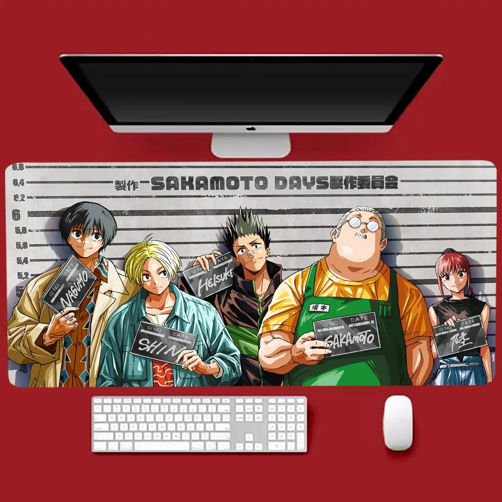 Sakamoto Days New Computer Home Mousepad XXL Desk Mats Natural Rubber Office Anti Slip Gaming Accessories pad
Sakamoto Days New Computer Home Mousepad XXL Desk Mats Natural Rubber Office Anti Slip Gaming Accessories pad