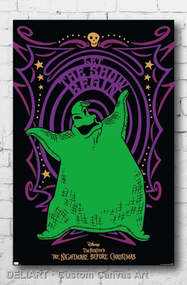 NIGHTMARE BEFORE CHRISTMAS - LET THE SHOW BEGIN Canvas Poster Custom Size Available Room Decoration Home Decor Wall Art
NIGHTMARE BEFORE CHRISTMAS - LET THE SHOW BEGIN Canvas Poster Custom Size Available Room Decoration Home Decor Wall Art