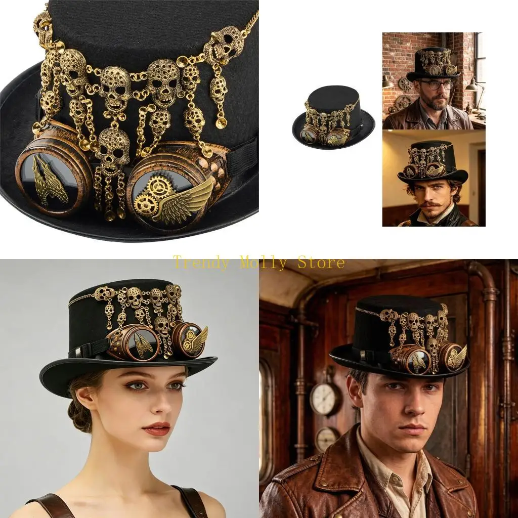 N5KB Victorian Gothic Headpiece Metal Chain Headwear for Cosplay Event Accessory
N5KB Victorian Gothic Headpiece Metal Chain Headwear for Cosplay Event Accessory