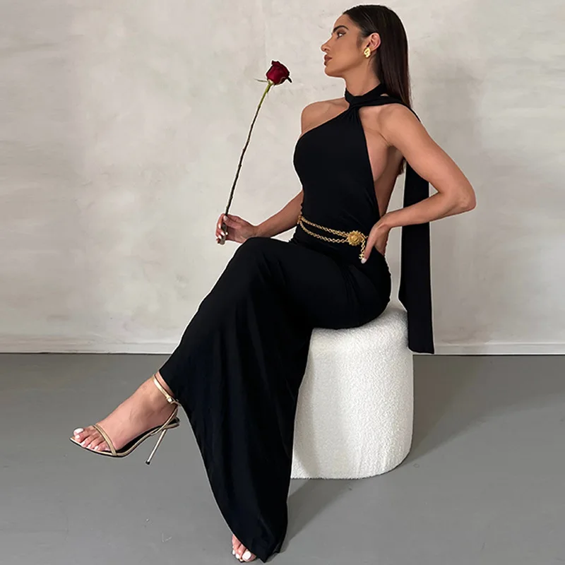 Women Dress Scarf Lace-up Sleeveless Backless Sexy Cute Elegant Slim Fitting Pleated Buttocks Dress Party Banquet High Quality
Women Dress Scarf Lace-up Sleeveless Backless Sexy Cute Elegant Slim Fitting Pleated Buttocks Dress Party Banquet High Quality