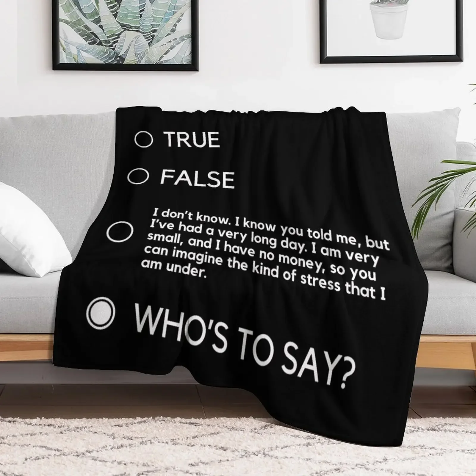 Who's To Say John Mulaney Throw Blanket blankets and throws Thermals For Travel Blankets
Who's To Say John Mulaney Throw Blanket blankets and throws Thermals For Travel Blankets
