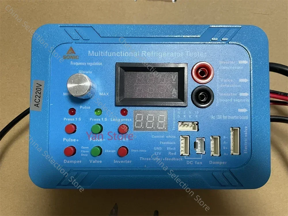 Inverter Refrigerator Testing Instrument Tester Compressor Inverter Board Pulse Solenoid Valve Fault Repair Test Tool Universal
Inverter Refrigerator Testing Instrument Tester Compressor Inverter Board Pulse Solenoid Valve Fault Repair Test Tool Universal