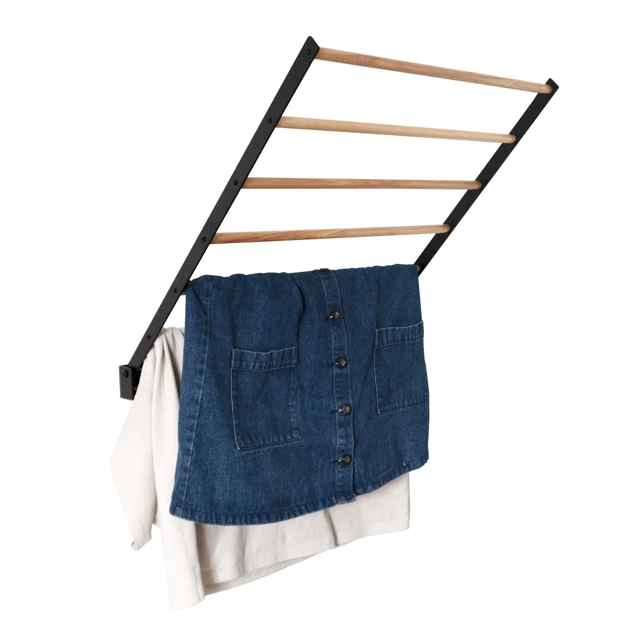 Wall Mounted Foldable Drying Rack For Laundry Room Bathroom Small Spaces
Wall Mounted Foldable Drying Rack For Laundry Room Bathroom Small Spaces