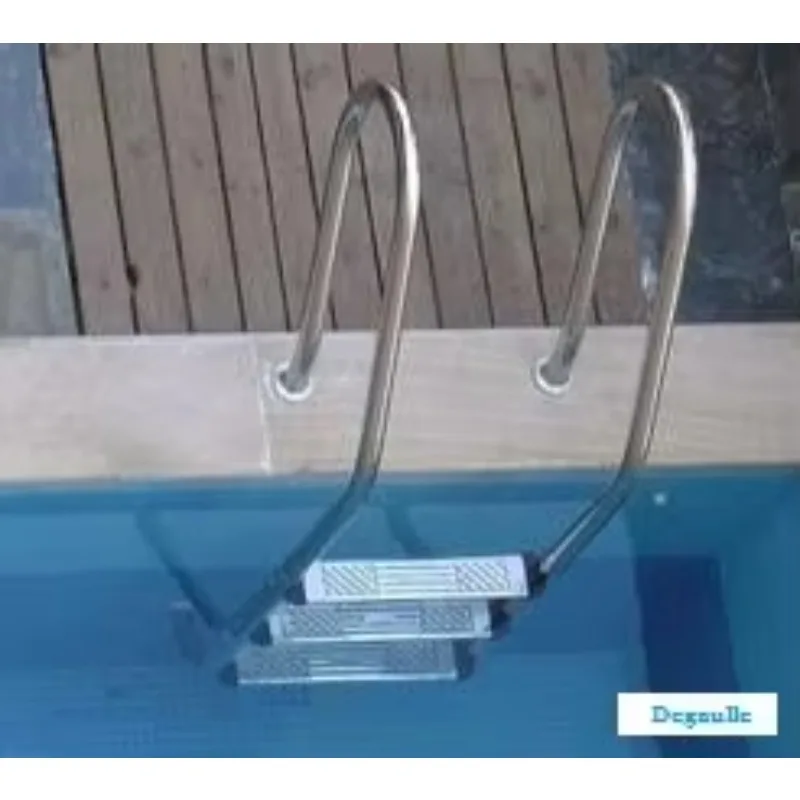 4-ступенчатый портативный эскалатор из нержавеющей стали толщиной 1,2 мм, противоскользящий аксессуар для бассейна
4-ступенчатый портативный эскалатор из нержавеющей стали толщиной 1,2 мм, противоскользящий аксессуар для бассейна