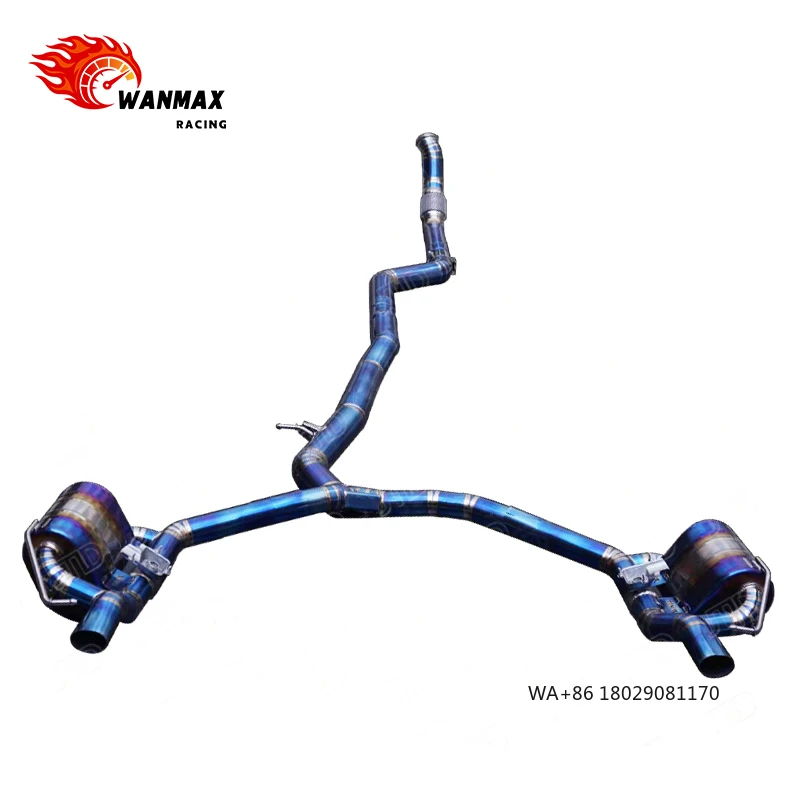 Титановая выхлопная система Performance Valvetronic Catback с регулируемыми клапанами для GT50 3.0T
Титановая выхлопная система Performance Valvetronic Catback с регулируемыми клапанами для GT50 3.0T