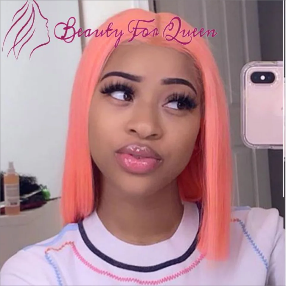 Straight Short Bob Wigs Pink Lace Frontal Wig HD Transparent Lace Wigs Glueless Wig Human Hair For Women Pre Plucked
Straight Short Bob Wigs Pink Lace Frontal Wig HD Transparent Lace Wigs Glueless Wig Human Hair For Women Pre Plucked