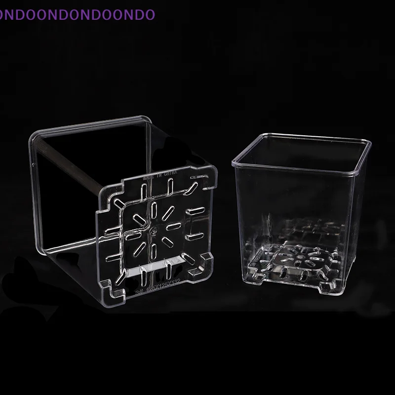 Breathable Bonsai Plant Pot Desktop Decoration For Garden Yard Living Room Balcony Square Transparent Acrylic Flower Pots
Breathable Bonsai Plant Pot Desktop Decoration For Garden Yard Living Room Balcony Square Transparent Acrylic Flower Pots