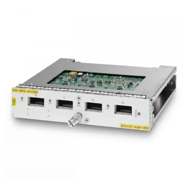 A9K-MPA-4X10GE 4x 10 ГБ XFP 10-гигабитный модуль высококачественной интерфейсной карты для серии ASR
A9K-MPA-4X10GE 4x 10 ГБ XFP 10-гигабитный модуль высококачественной интерфейсной карты для серии ASR