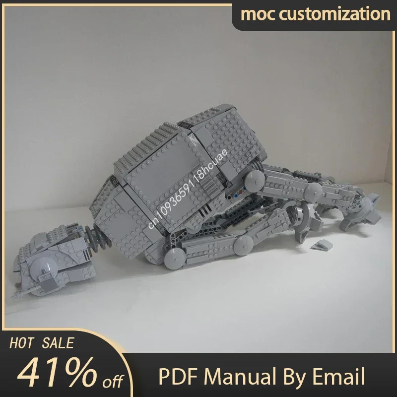 1231pcs Moc Star Battle Defeated AT-AT Walker Model Building Blocks Bricks Diy Creative Assembly Educational Toy Gift
1231pcs Moc Star Battle Defeated AT-AT Walker Model Building Blocks Bricks Diy Creative Assembly Educational Toy Gift