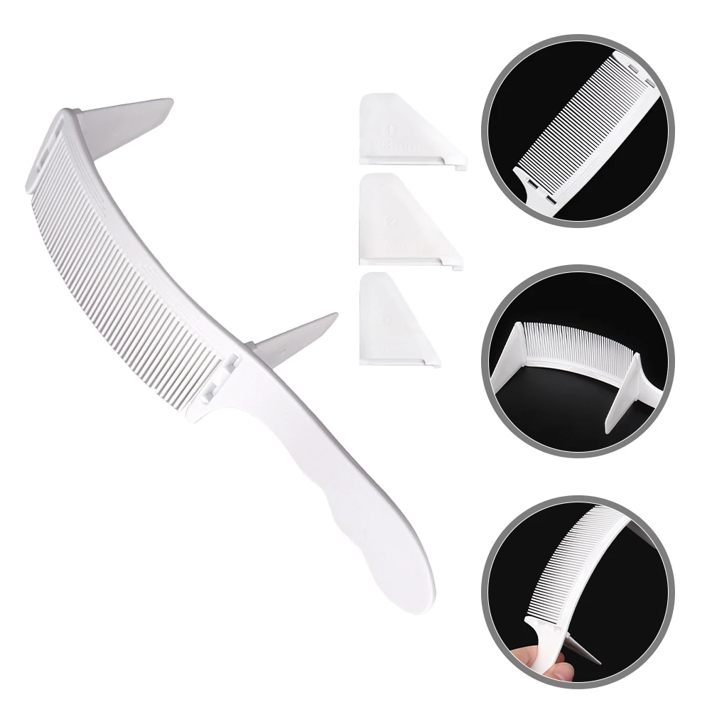 Hair Positioning Comb White Curved Barber Comb Ergonomic Design Professional Salon Styling Tools for Men Hair Care
Hair Positioning Comb White Curved Barber Comb Ergonomic Design Professional Salon Styling Tools for Men Hair Care