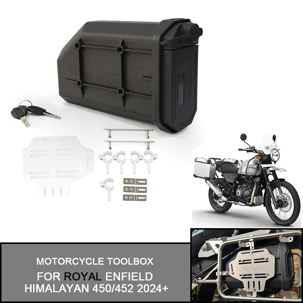 For Royal Enfield Himalayan 450/452 2024+ Side Decorative Box Motorcycle Waterproof Toolbox Right Left Side Boxes
For Royal Enfield Himalayan 450/452 2024+ Side Decorative Box Motorcycle Waterproof Toolbox Right Left Side Boxes