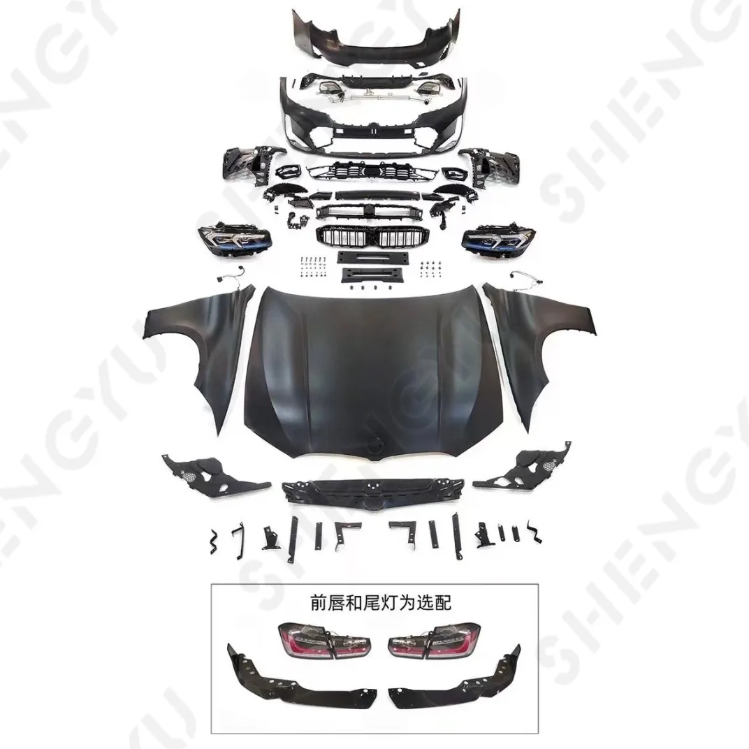 Car Bumpers for BMW 3 Series F30 2013-2019 Change to 2023 G20 LCI Style Bumper Grille Hood Fender Auto Lamps
Car Bumpers for BMW 3 Series F30 2013-2019 Change to 2023 G20 LCI Style Bumper Grille Hood Fender Auto Lamps
