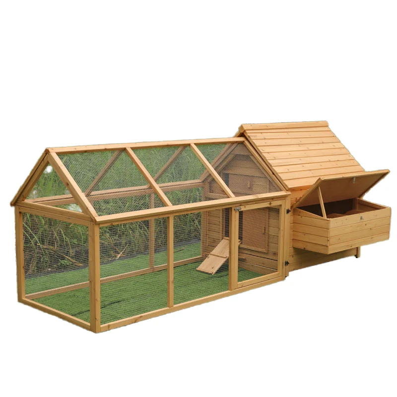 Custom High-quality Luxury Modern Print Spacious Outdoor Wooden Large Chicken Coop With Run Eco-Friendly & Durable For Backyard
Custom High-quality Luxury Modern Print Spacious Outdoor Wooden Large Chicken Coop With Run Eco-Friendly & Durable For Backyard