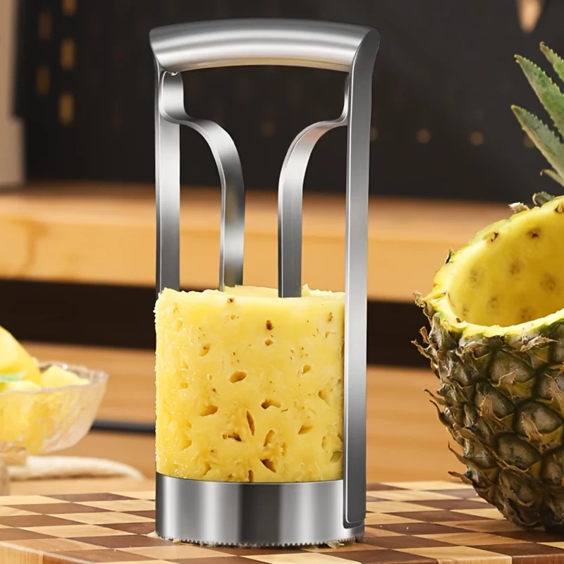 Pineapple Peeler Core Puller Tool Corer Slicer Peeler Pineapple Cutter Core Separator Tool Fruit Heart Grater Tool
Pineapple Peeler Core Puller Tool Corer Slicer Peeler Pineapple Cutter Core Separator Tool Fruit Heart Grater Tool