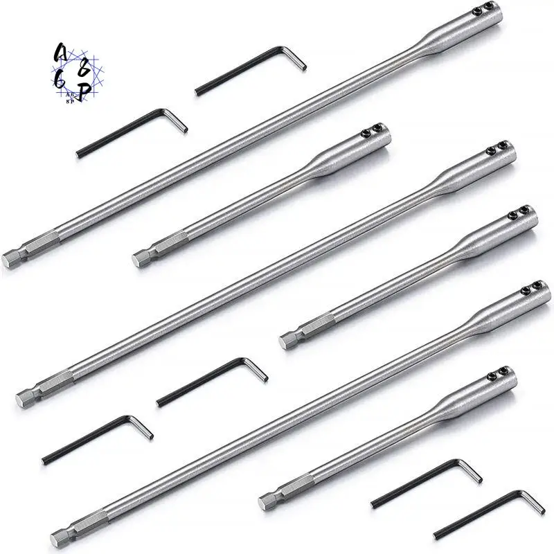 A68P-Drill Bit Extension 6, 12 Inch Drill Bit Set Wood Spade Bit Set With Wrench Key For Wood Construction Accessories
A68P-Drill Bit Extension 6, 12 Inch Drill Bit Set Wood Spade Bit Set With Wrench Key For Wood Construction Accessories