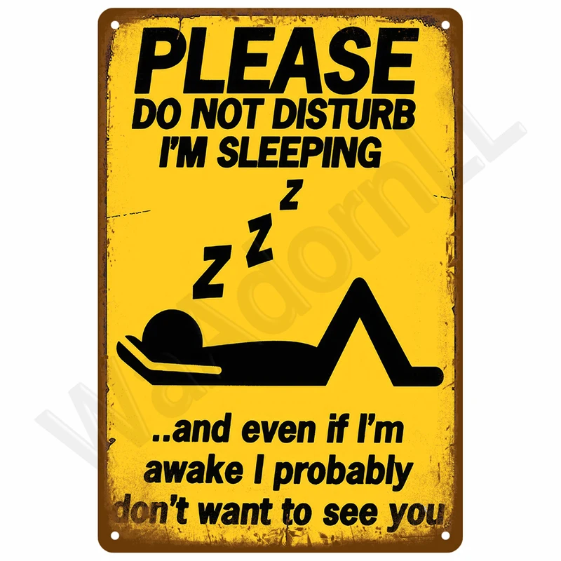 Bedroom Metal Signs Retro Metal Plate Posters Wall Art Mural Vintage Room Decoration Home Decor Items Tin Signs Aesthetic Men
Bedroom Metal Signs Retro Metal Plate Posters Wall Art Mural Vintage Room Decoration Home Decor Items Tin Signs Aesthetic Men