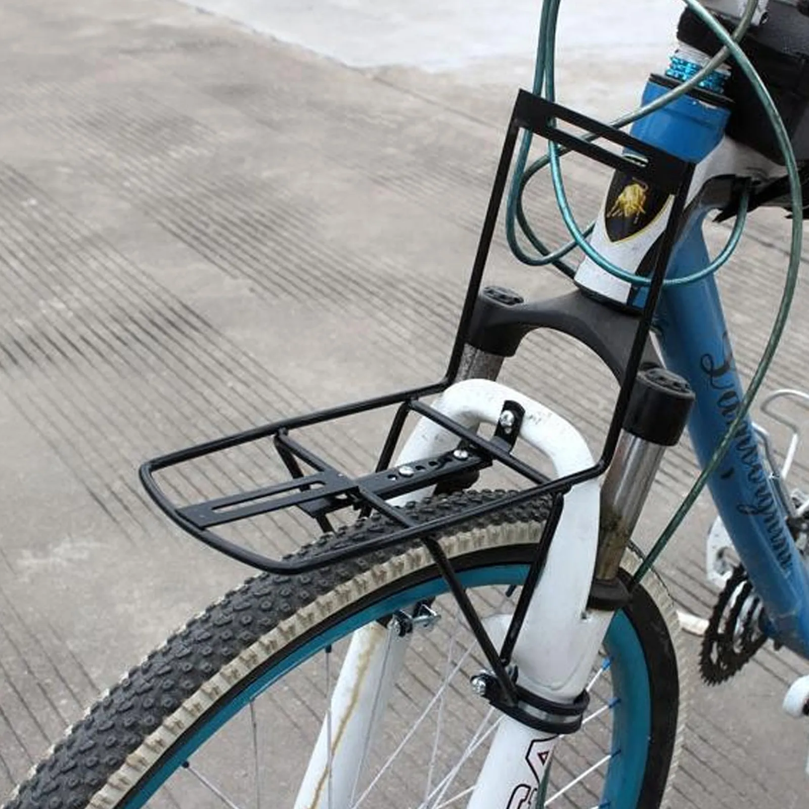 Steel Front Rack for Mountain Bike Exquisite Craftsmanship Long Service Life Easy Install Compact Design Bike Front Carrier
Steel Front Rack for Mountain Bike Exquisite Craftsmanship Long Service Life Easy Install Compact Design Bike Front Carrier