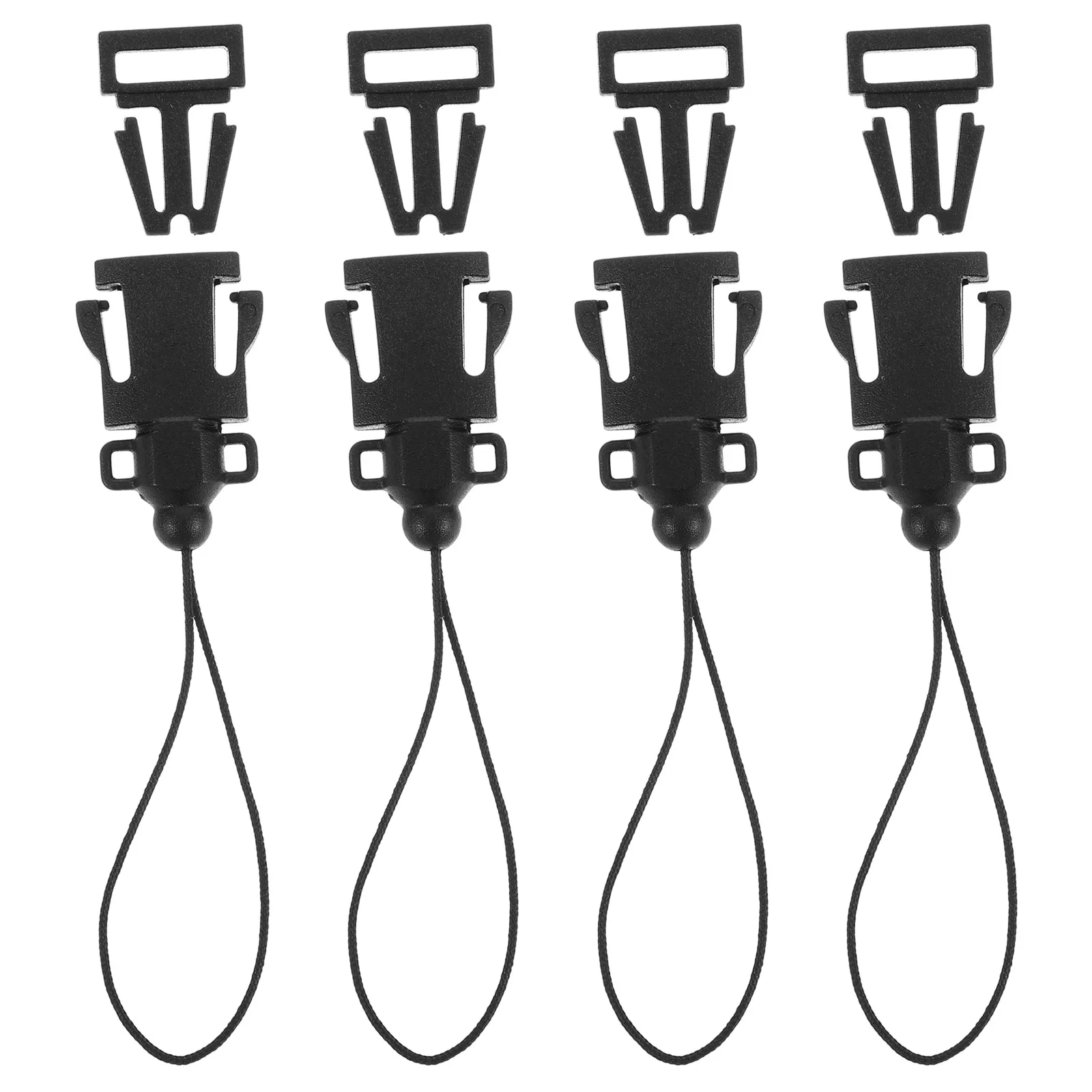4pcs Camera Strap Buckle Clip Adapter Ends Black Loop Connector Lanyard Short Straps Universal Compatibility
4pcs Camera Strap Buckle Clip Adapter Ends Black Loop Connector Lanyard Short Straps Universal Compatibility