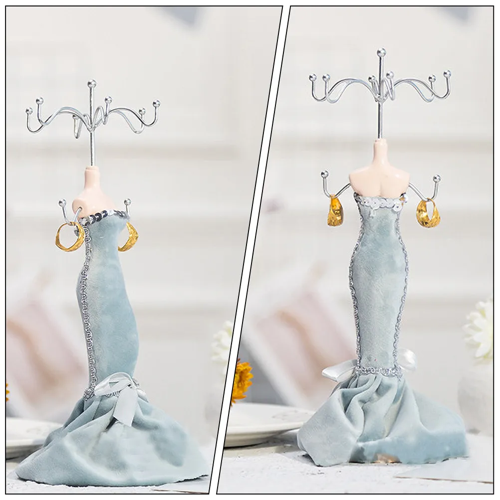 Necklace Mannequin for Jewelry Display Stand Holder Elegant Lightweight Compact Jewelry Rack for Home Shop Craft Shows Earring
Necklace Mannequin for Jewelry Display Stand Holder Elegant Lightweight Compact Jewelry Rack for Home Shop Craft Shows Earring