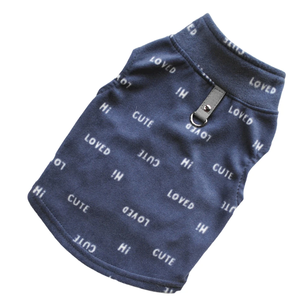 Fleece Dog Clothes Soft Comfortable Breathable Warm Winter Costume Pet Garment Supplies Outfits Autumn Dog Wear
Fleece Dog Clothes Soft Comfortable Breathable Warm Winter Costume Pet Garment Supplies Outfits Autumn Dog Wear