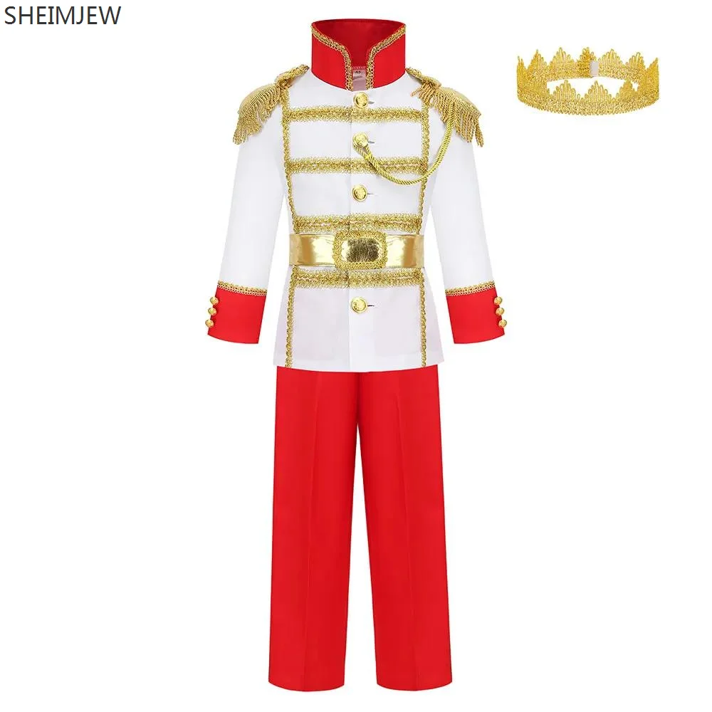 Qqa 2025 Día Del Niño Party Dresses Ins Carnival Prince Charming Performance Costume Halloween Niño Role Play Suit
Qqa 2025 Día Del Niño Party Dresses Ins Carnival Prince Charming Performance Costume Halloween Niño Role Play Suit