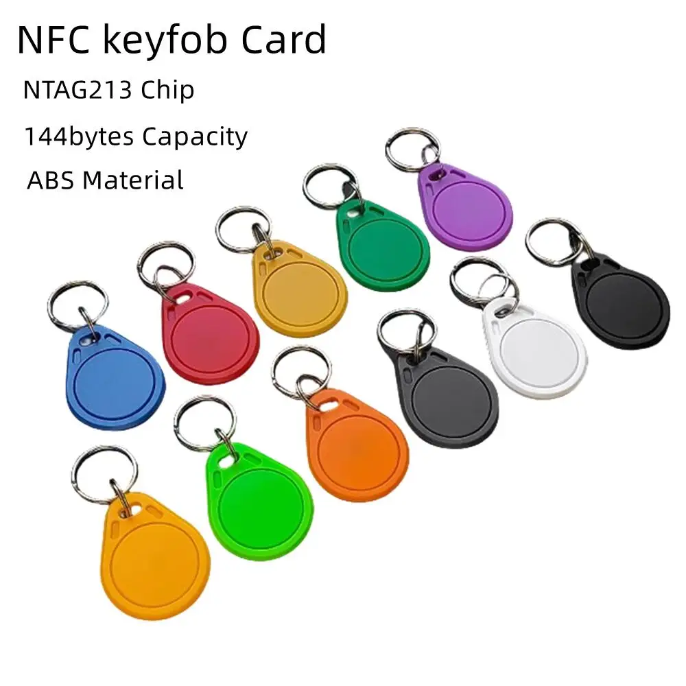 Multiple Choices Ntag213 NFC Tags keychain 13.56MHz IC ISO14443A RFID Keyfobs Ntag 213 N-XP Chip for all NFC enabled phones
Multiple Choices Ntag213 NFC Tags keychain 13.56MHz IC ISO14443A RFID Keyfobs Ntag 213 N-XP Chip for all NFC enabled phones