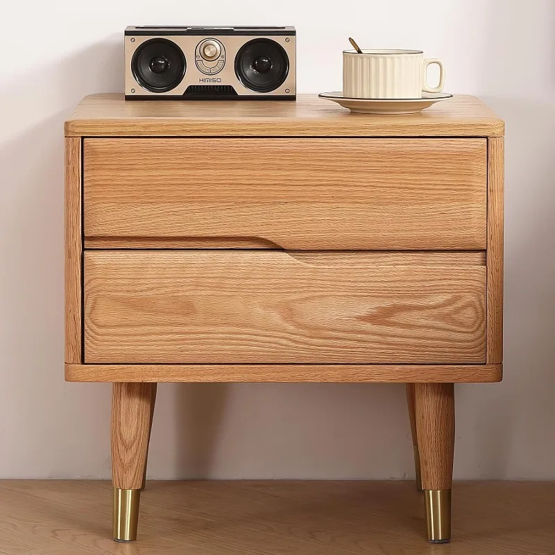 home.Bedside Table Nightstands Solid Wood with Copper Decoration, Mid Century Modern Nightstand for Bedroom, Natural Color
home.Bedside Table Nightstands Solid Wood with Copper Decoration, Mid Century Modern Nightstand for Bedroom, Natural Color