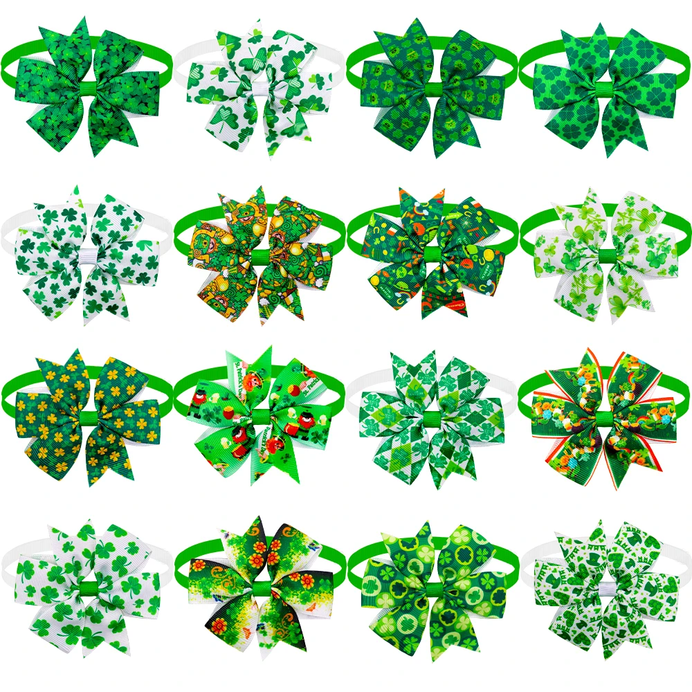 Bulk Dog Bowtie/Neckties Small Bow tie For Dogs Cute Samll Dog Cat Bows Pets ST Patrick's day Pet Dog Grooming Accesories
Bulk Dog Bowtie/Neckties Small Bow tie For Dogs Cute Samll Dog Cat Bows Pets ST Patrick's day Pet Dog Grooming Accesories