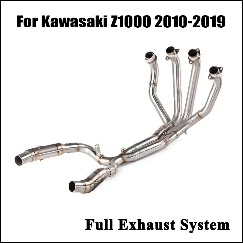 Motorcycle Exhaust System Header Pipe Connecting Link Tube Stainless Steel Exhaust Tube for Kawasaki Z1000 2010-2019
Motorcycle Exhaust System Header Pipe Connecting Link Tube Stainless Steel Exhaust Tube for Kawasaki Z1000 2010-2019