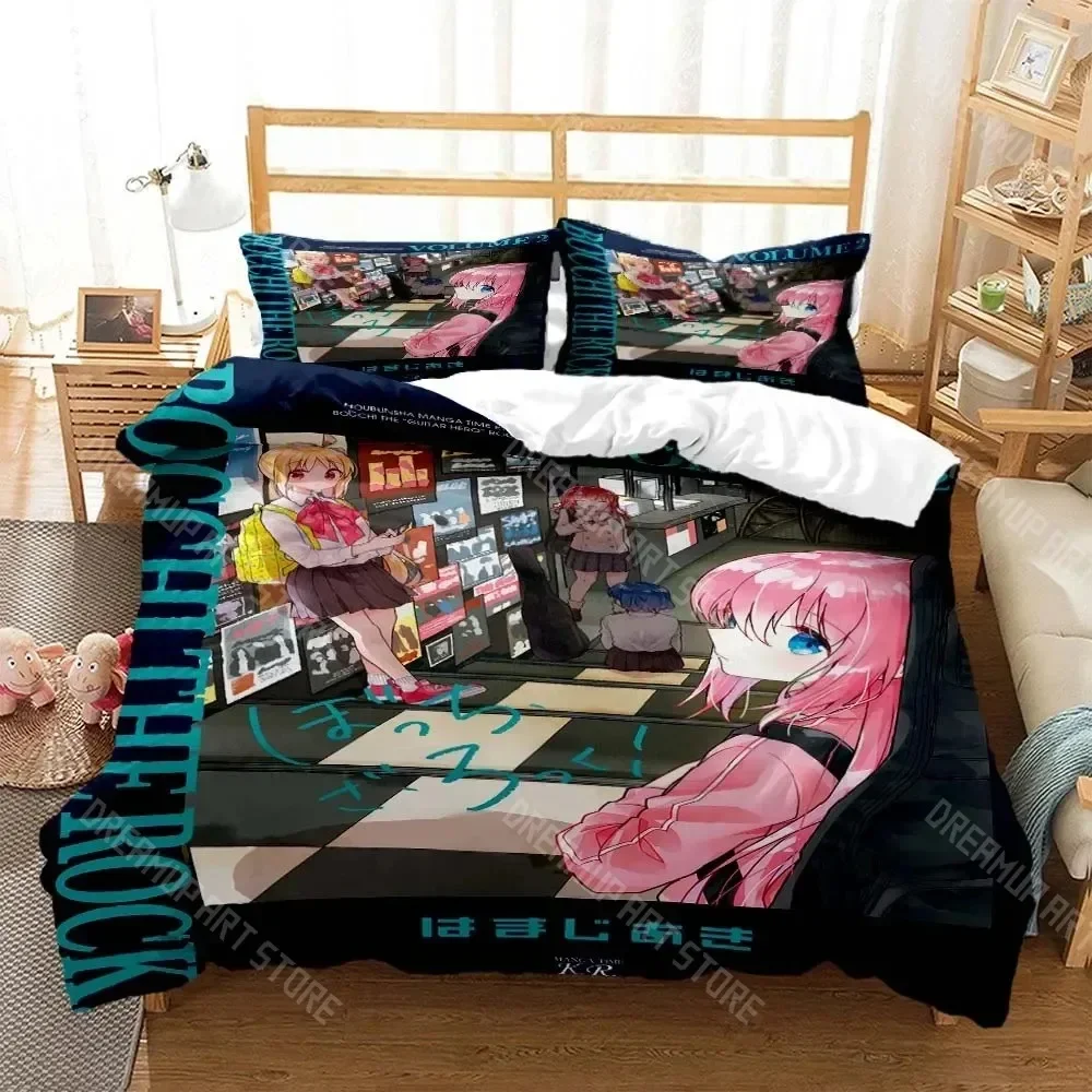 3D Print Bocchi the Rock Anime Bedding Set Boys Girls Twin Queen Size Duvet Cover Pillowcase Bed Kids Adult Fashion Home Textile
3D Print Bocchi the Rock Anime Bedding Set Boys Girls Twin Queen Size Duvet Cover Pillowcase Bed Kids Adult Fashion Home Textile