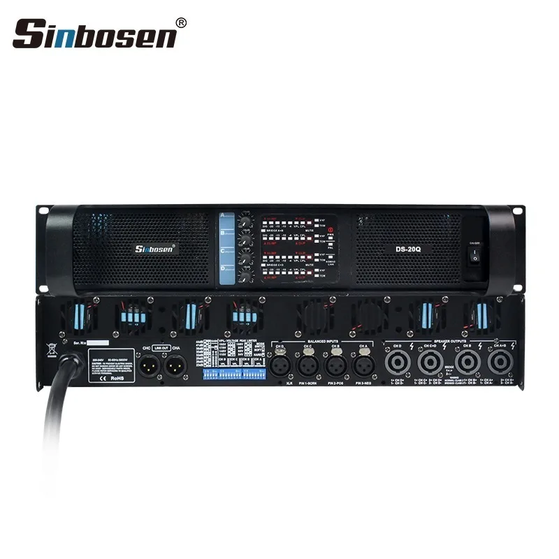 DS-20Q Amplifier 4 Channel High Quality 18/21 Inch Subwoofer Amplifier 4000W
DS-20Q Amplifier 4 Channel High Quality 18/21 Inch Subwoofer Amplifier 4000W