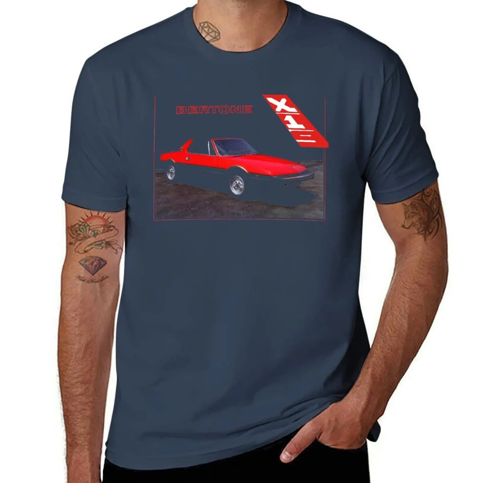 X1/9 BERTONE - BROCHURE T-Shirt Work Wear Simple Tee Shirt
X1/9 BERTONE - BROCHURE T-Shirt Work Wear Simple Tee Shirt