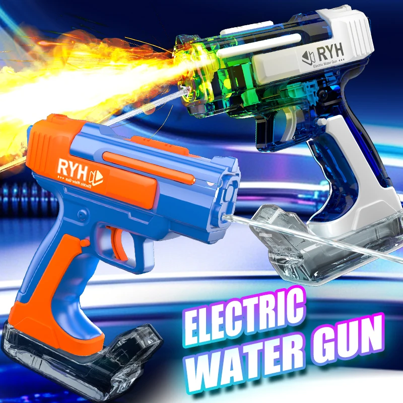 Electric Water Gun Automatic Continuous Spray Toy Summer Outdoor Pool Beach Shooting Game For Kids Adults
Electric Water Gun Automatic Continuous Spray Toy Summer Outdoor Pool Beach Shooting Game For Kids Adults