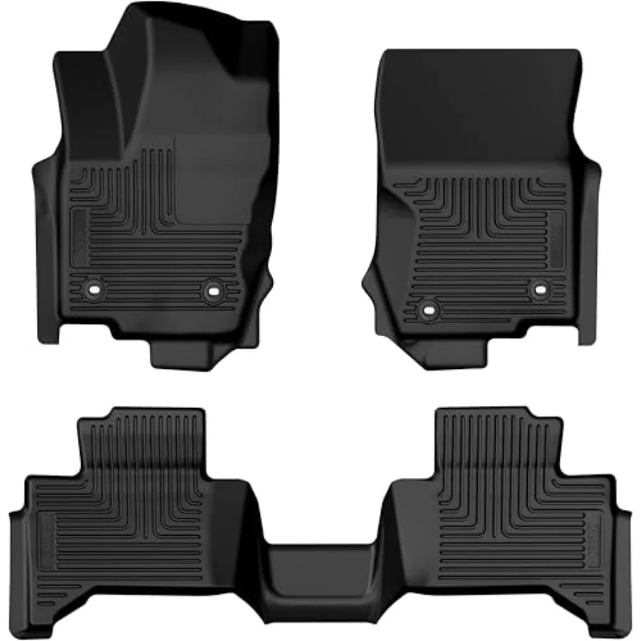 Weatherbeater Floor Mats for 2024-2026 Toyota Land Cruiser and Lexus GX550 Front and 2nd Row 3-Piece Set Black Rubber Matting w
Weatherbeater Floor Mats for 2024-2026 Toyota Land Cruiser and Lexus GX550 Front and 2nd Row 3-Piece Set Black Rubber Matting w