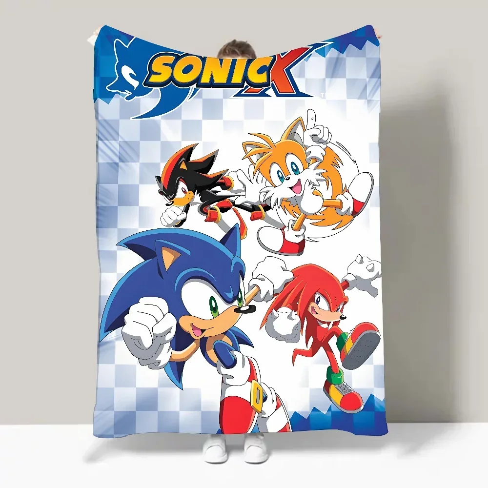 Легкое одеяло с дизайном аниме-персонажей Sonic для общежитий, дневного сна, гостиной, офиса, дивана. Уютное и комфортное для любого сезона.
Легкое одеяло с дизайном аниме-персонажей Sonic для общежитий, дневного сна, гостиной, офиса, дивана. Уютное и комфортное для любого сезона.