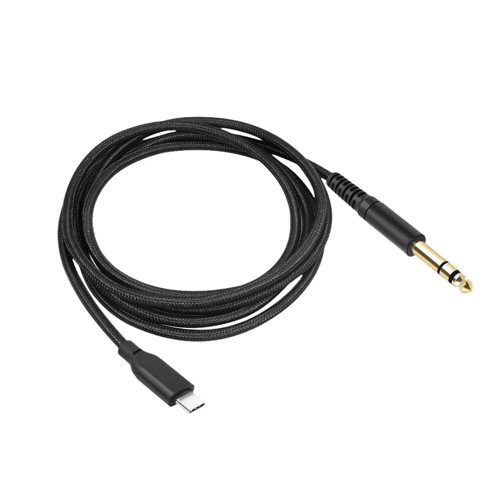 Guitar Audio Cable 1/4in Sturdy Easy to Use Stereo Instrument Cable for Equalizer Bass Electronic Drum Electric Guitar Amp Cord
Guitar Audio Cable 1/4in Sturdy Easy to Use Stereo Instrument Cable for Equalizer Bass Electronic Drum Electric Guitar Amp Cord