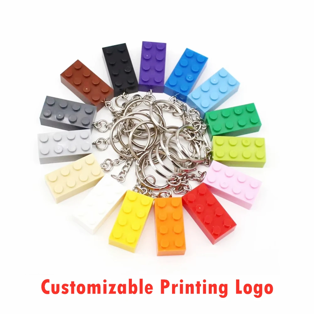 10Pcs MOC 2x4 Key Chain 3001 Building Blocks Creative Gift with MOC Brick Printing LOGO Keychain Bricks Plate Compatible Toys
10Pcs MOC 2x4 Key Chain 3001 Building Blocks Creative Gift with MOC Brick Printing LOGO Keychain Bricks Plate Compatible Toys