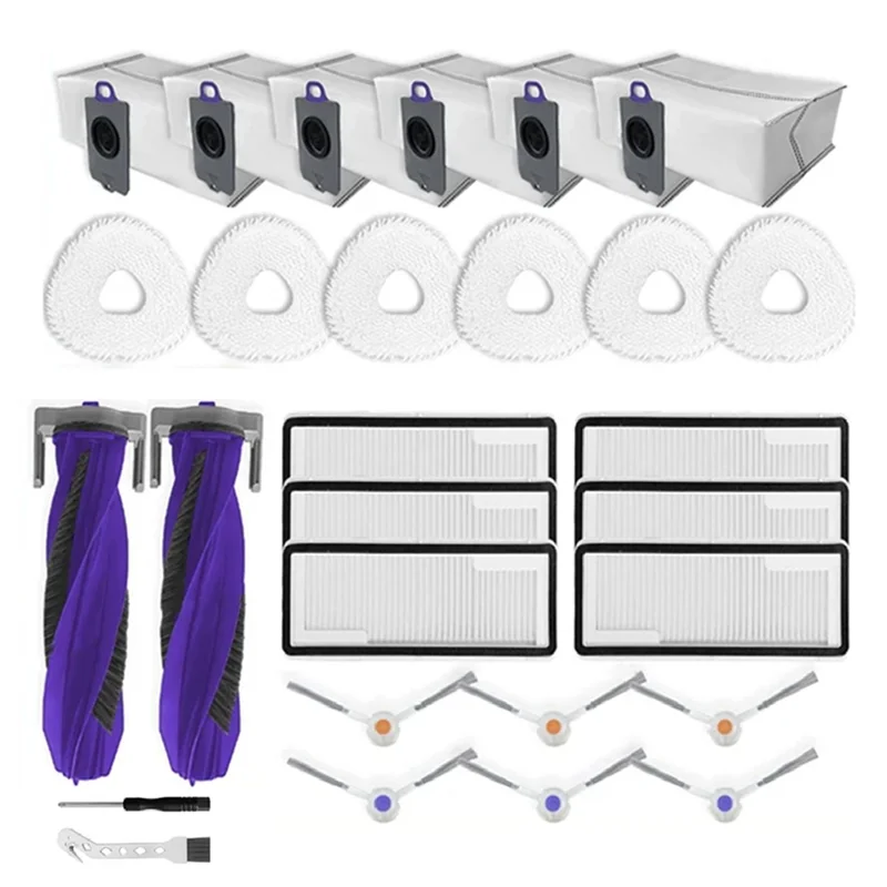【Hot-Selling!】Replacement For Accessories Kit For Narwal Freo X Ultra Robot Vacuum Main Brush Hepa Filter Dust Bags Mop Pads Sid
【Hot-Selling!】Replacement For Accessories Kit For Narwal Freo X Ultra Robot Vacuum Main Brush Hepa Filter Dust Bags Mop Pads Sid